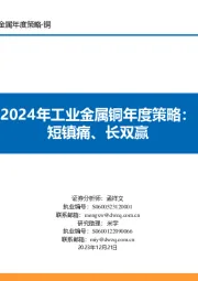 2024年工业金属铜年度策略：短镇痛、长双赢