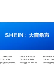 快时尚跨境电商：SHEIN：大音希声