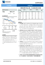 医药生物行业深度：聚焦创新升级主线，关注服务需求回暖