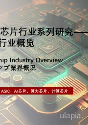 2023年半导体芯片行业系列研究——中国逻辑芯片行业概览
