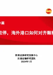 造船系列番外篇：航运不能停，海外港口如何对齐颗粒度？