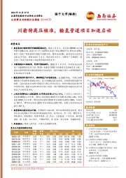 公用事业与环保行业周报：川渝特高压核准，输氢管道项目加速启动