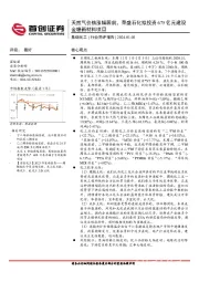 基础化工行业简评报告：天然气价格涨幅居前，荣盛石化拟投资675亿元建设金塘新材料项目