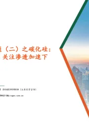 半导体行业系列专题(二)之碳化硅:衬底产能持续扩充,关注渗透加速下的国产化机会