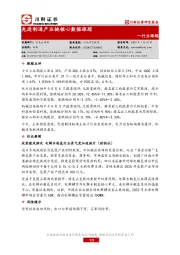 行业跟踪：先进制造产业链核心数据跟踪