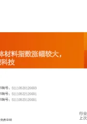 非金属新材料行业研究周报:OLED及半导体材料指数涨幅较大,持续推荐凯盛科技