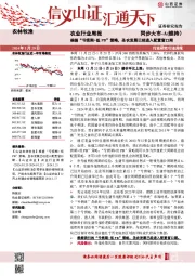 行业研究/行业周报：根据“亏损期+低PB”策略，圣农发展已经进入配置窗口期