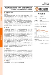 石油化工行业周报：美国商业原油库存下降，油价延续上涨