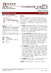 基础化工行业月报：化工品价格有所回暖，关注煤化工、轻烃化工与轮胎行业