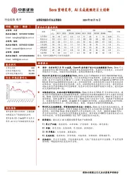 电子行业点评报告：Sora重磅发布，AI生成视频迎巨大创新