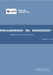 23Q4家用电器行业基金持仓点评：家电持仓连续四季度提升，黑电、零部件配置意愿提升