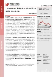 传媒行业月报：1月新游头部厂商持续发力，《恋与深空》创新探索3D乙游市场