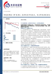 新能源周报（第76期）：底部优先布局龙头，关注贸易政策变化