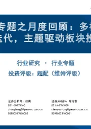 AIGC系列专题之月度回顾：多模态大模型与应用快速迭代，主题驱动板块投资热度回升