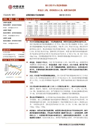 银行2023年4季度经营数据：净息差1.69%，净利润同比+3.2%；城商行相对亮眼