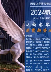 消费行业一周看图2024W8：从新春零食火爆看消费趋势及渠道变化