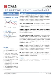 电力设备行业周报：国内储能有望高增，关注GTC大会人形机器人进展