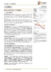 公用事业行业专题研究：国内外天然气市场2月月度跟踪