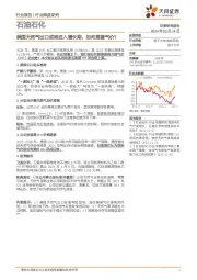 石油石化行业深度研究：美国天然气出口或将进入增长期，如何展望气价？