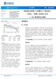 化工新材料行业周报：2023Q4全球前十大晶圆代工厂营收环比+7.9%，“星舰”成功送入太空