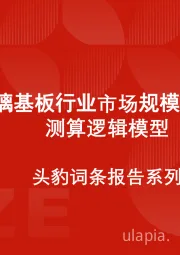 中国玻璃基板行业市场规模（需求端）测算逻辑模型 头豹词条报告系列