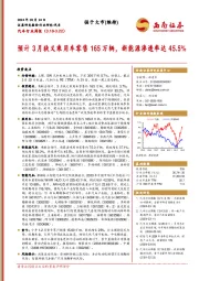 汽车行业周报：预计3月狭义乘用车零售165万辆，新能源渗透率达45.5%