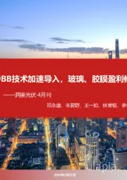 洞鉴光伏·4月刊:0BB技术加速导入,玻璃、胶膜盈利修复
