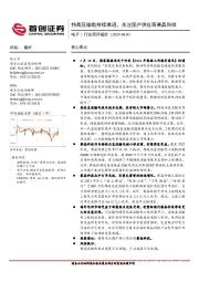 电子行业简评报告：特高压输电持续推进，关注国产供应商赛晶科技