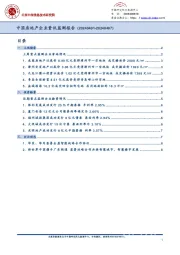 房地产行业：中国房地产企业资讯监测报告