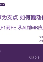 传媒行业深度报告:从F1到FE 从AI到MR应用-以体育赛事为支点 如何撬动体验经济?