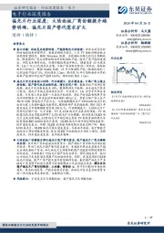 偏光片行业深度:大陆面板厂商份额提升趋势明确,偏光片国产替代需求扩大