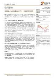 公用事业：建投能源：电量增长叠加成本下行，一季度盈利表现亮眼