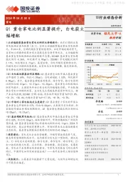 家电行业动态：Q1重仓家电比例显著提升，白电获大幅增配