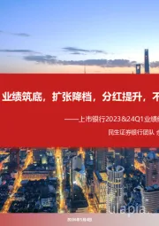 上市银行2023&24Q1业绩综述:业绩筑底,扩张降档,分红提升,不良稳定