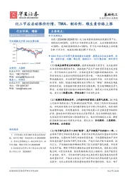 基础化工行业周报：化工节后启动涨价行情，TMA、制冷剂、维生素价格上涨