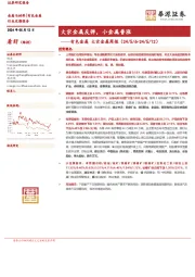 有色金属 大宗金属周报:大宗金属反弹,小金属普涨
