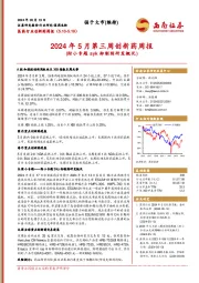 医药行业创新药周报：2024年5月第三周创新药周报（附小专题syk抑制剂研发概况）