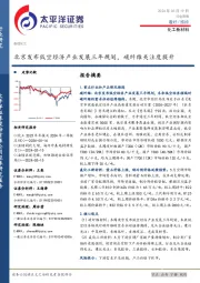 化工新材料行业周报：北京发布低空经济产业发展三年规划，碳纤维关注度提升