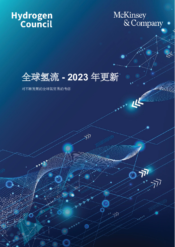 全球氢流-2023年更新：对不断发展的全球氢贸易的考虑