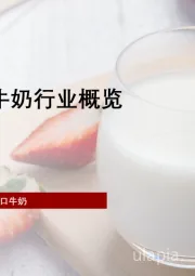 2024年中国牛奶行业概览