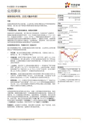 公用事业行业专题研究：核能综合利用，正在大踏步向前！