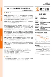 储能观察系列（7）：300Ah+大容量储能电芯渗透加速