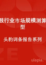 中国假肢行业市场规模测算逻辑模型 头豹词条报告系列