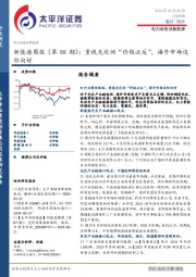 电力设备及新能源行业新能源周报（第88期）：重视光伏的“价极必反”，海外市场边际向好