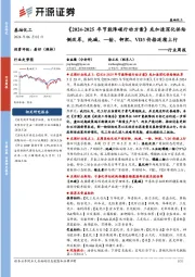 基础化工行业周报:《2024-2025年节能降碳行动方案》或加速深化供给侧改革,纯碱、一铵、钾肥、VD3价格延续上行
