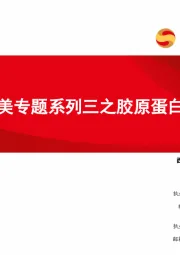医美专题系列三之胶原蛋白