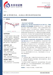 化工新材料行业周报：SAF应用再获突破，比亚迪上调负极材料招标价格