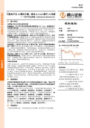 电子行业周报：三星电子出AI解决方案，骁龙6s Gen3提升AI性能