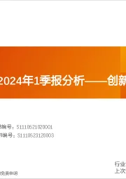 创新药行业2023年报和2024年1季报分析