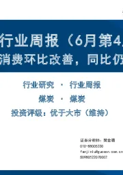 煤炭行业周报（6月第4周）：电煤消费环比改善，同比仍偏低